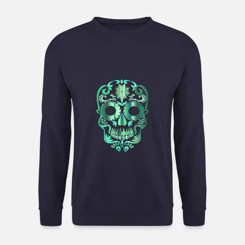 Skull - Unisex Sweatshirt - navy