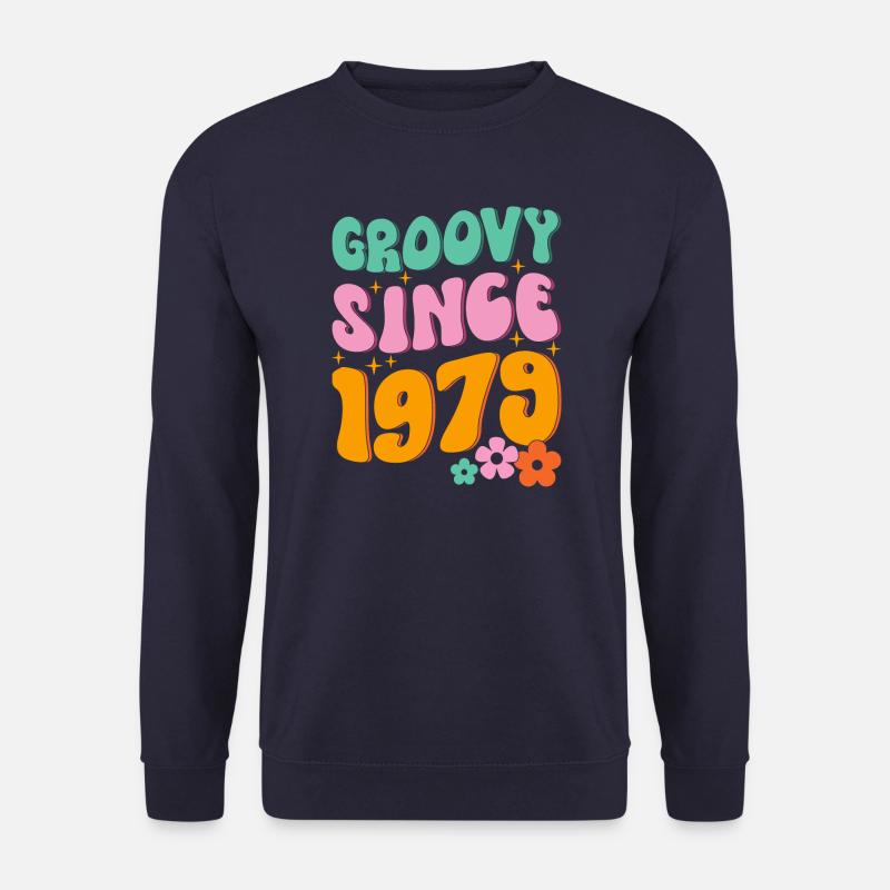 Groovy Hippie since 1979 - Unisex Sweatshirt - navy