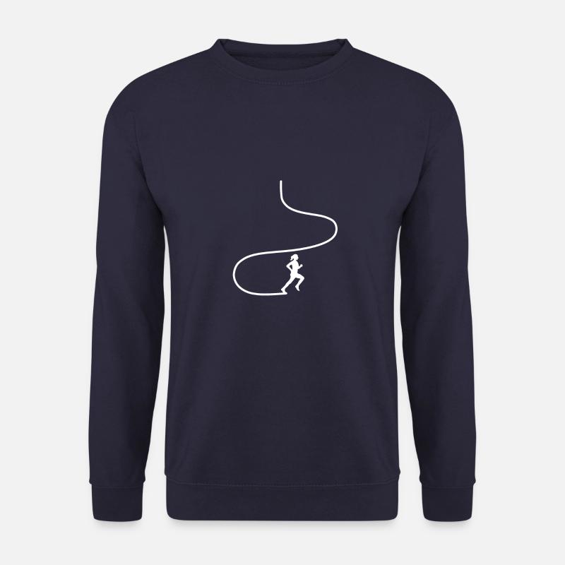 Joggerin Läuferin - Unisex Pullover - Navy