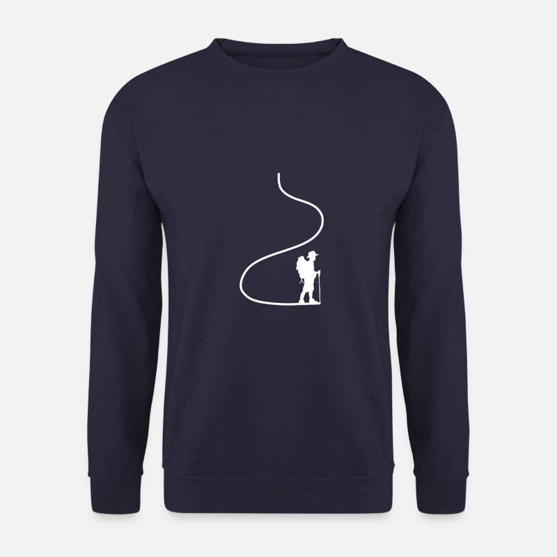 Berge Wanderer Wandern - Unisex Pullover - Navy