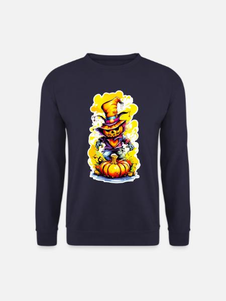 Jack o Lantern 03 - Unisex Sweatshirt - navy