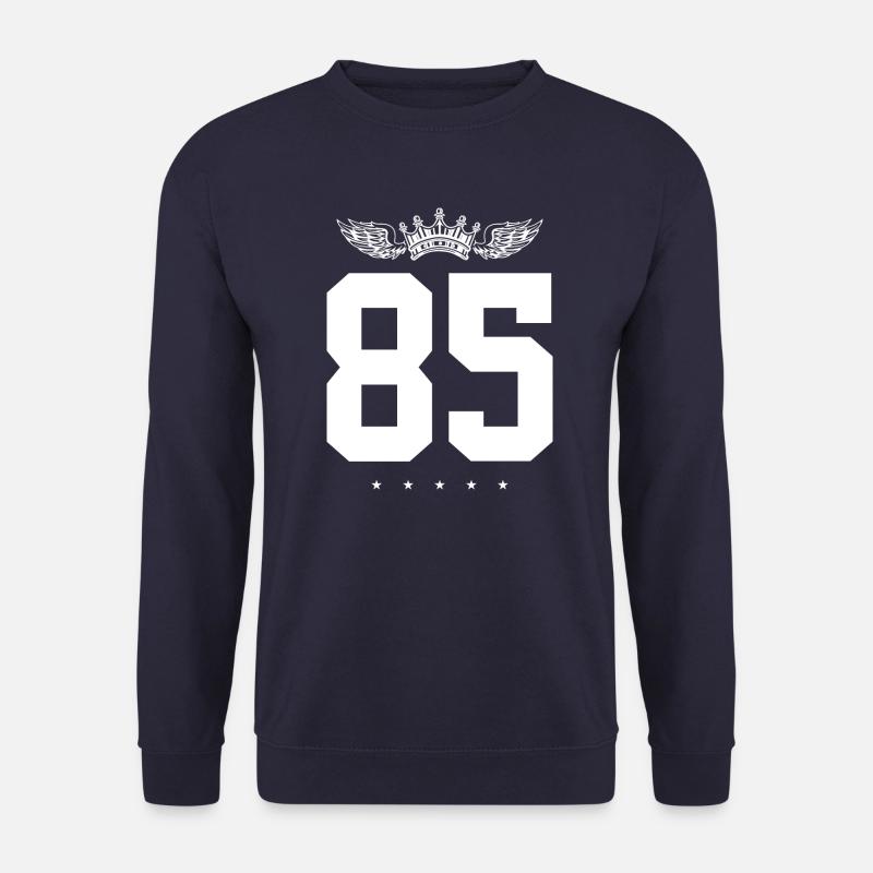 85 Zahl Krone - Unisex Pullover - Navy