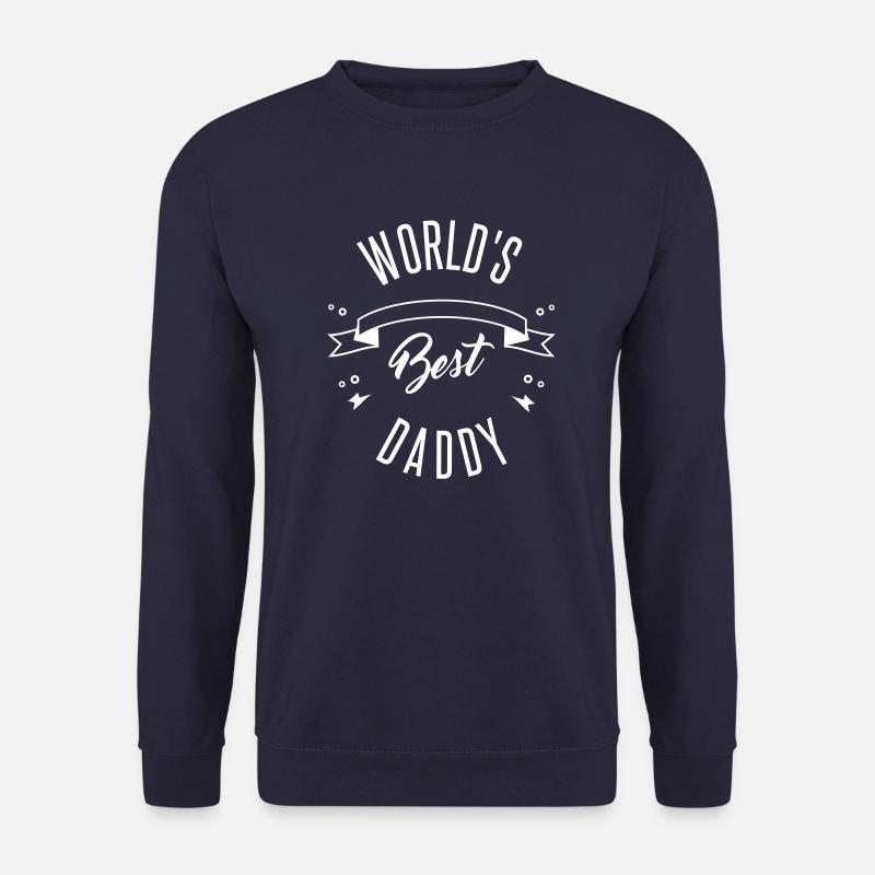 WORLD'S BEST DADDY - Unisex Pullover - Navy