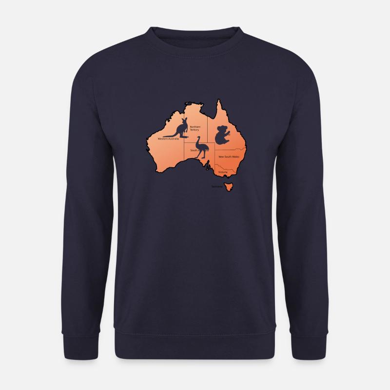 Australia - Unisex Pullover - Navy