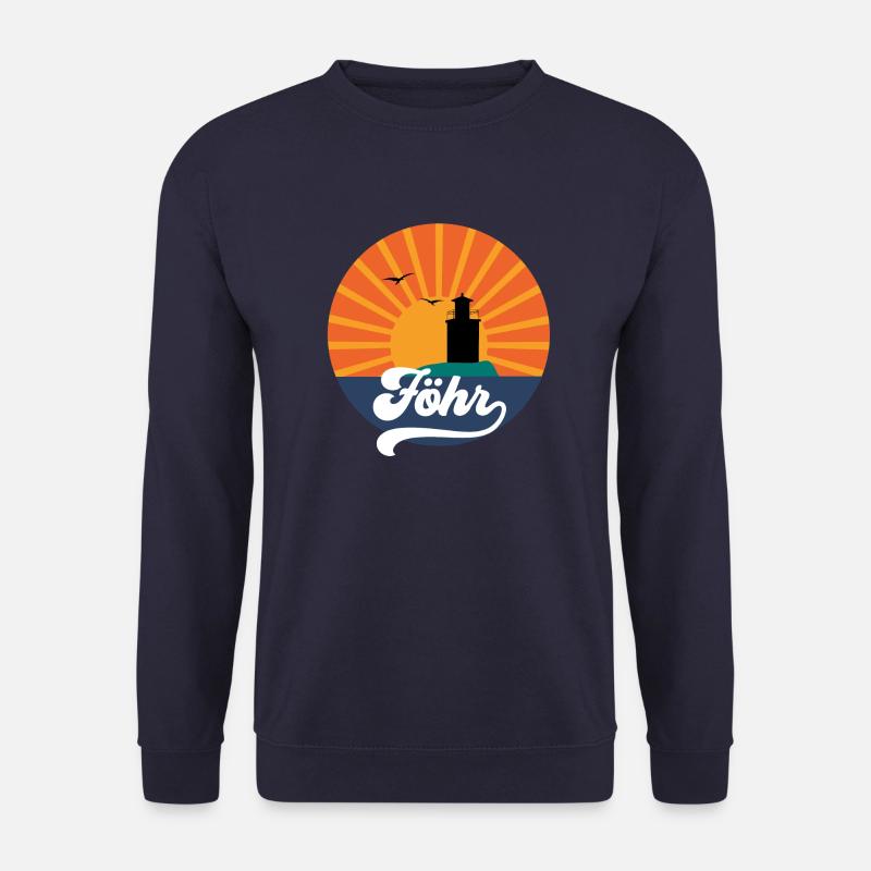Föhr Vintage - Nordseeinsel Föhr - Unisex Pullover - Navy