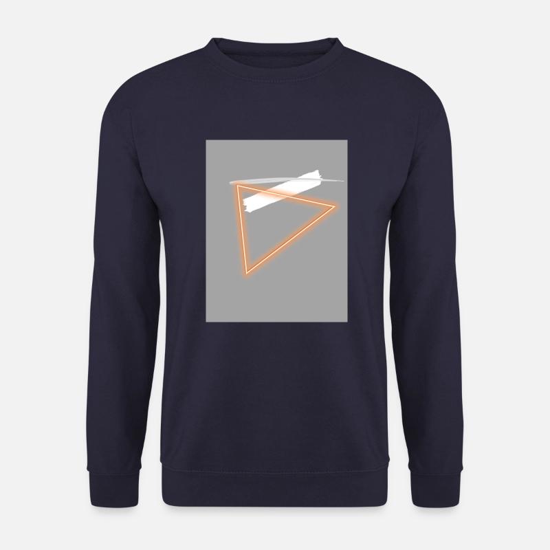 Neon Dreieck - Unisex Pullover - Navy
