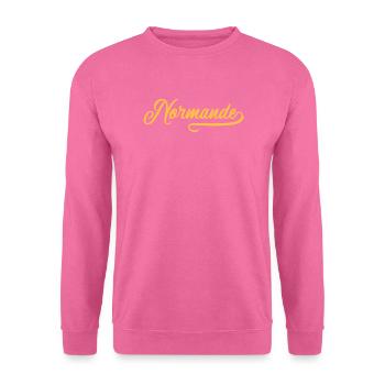 Normande - Sweat-shirt Unisexe - rose - Devant