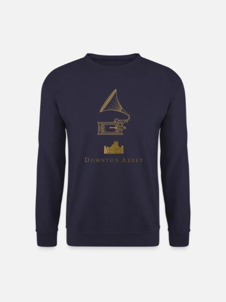 Downton Abbey Gramophone Musik - Unisex Pullover - Navy