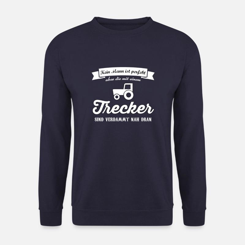 Mann perfekt Trecker - Unisex Pullover - Navy