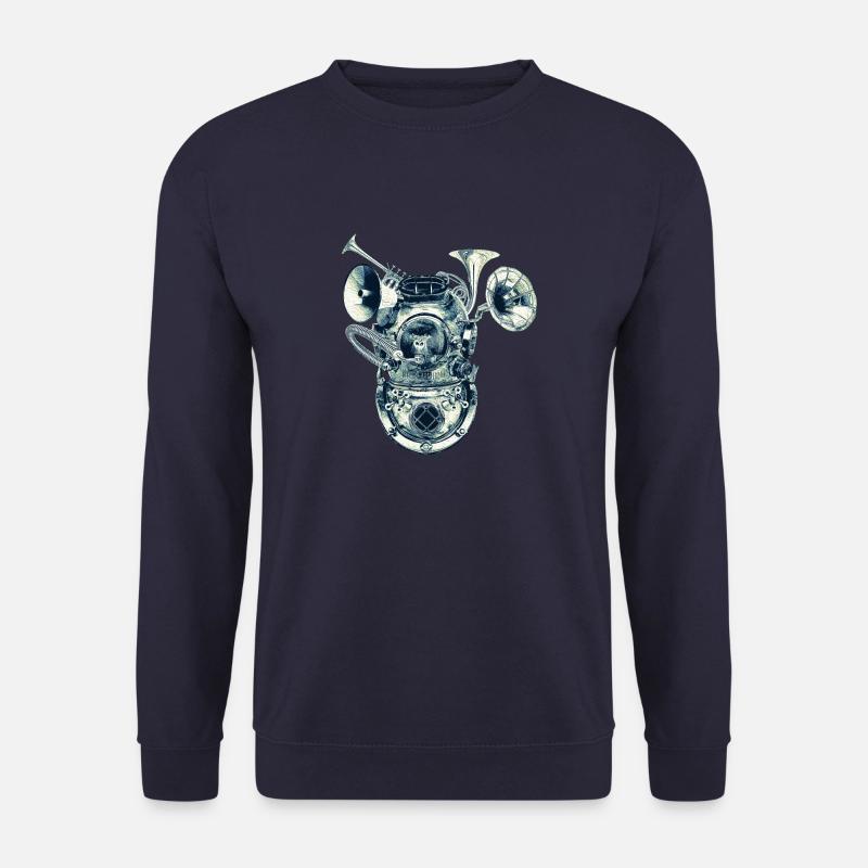 Affe Orchester - Unisex Pullover - Navy