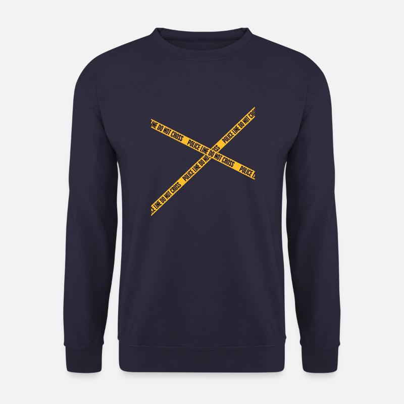 Police Line - Unisex Sweatshirt - navy