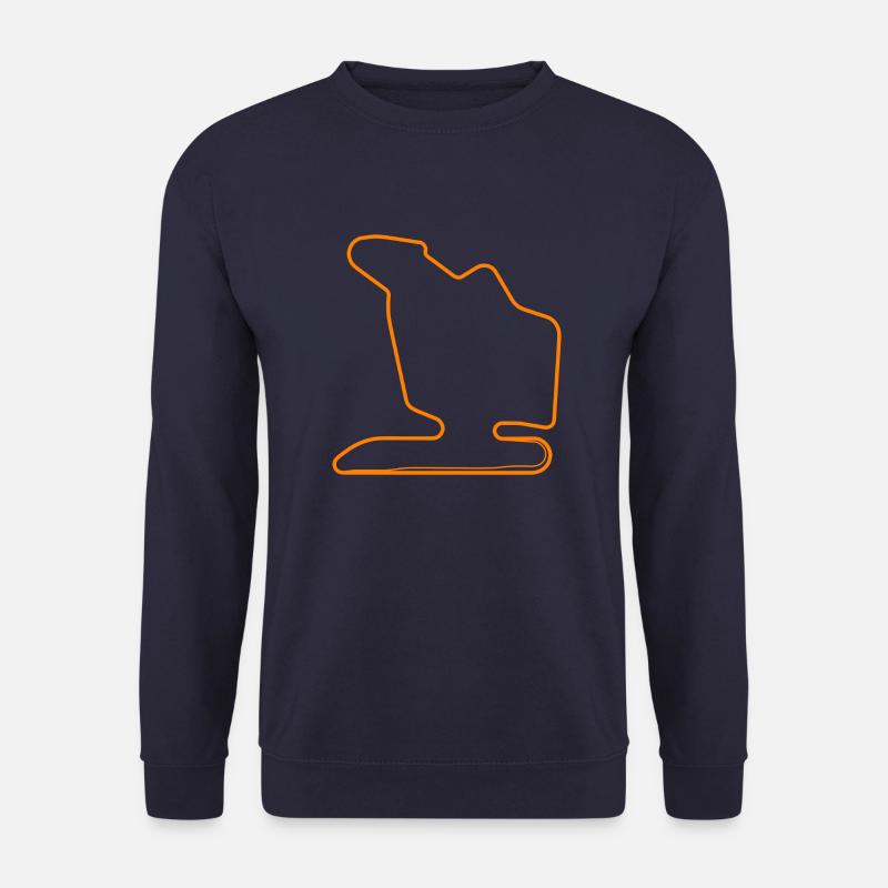 Hungaroring Orange - Unisex Pullover - Navy