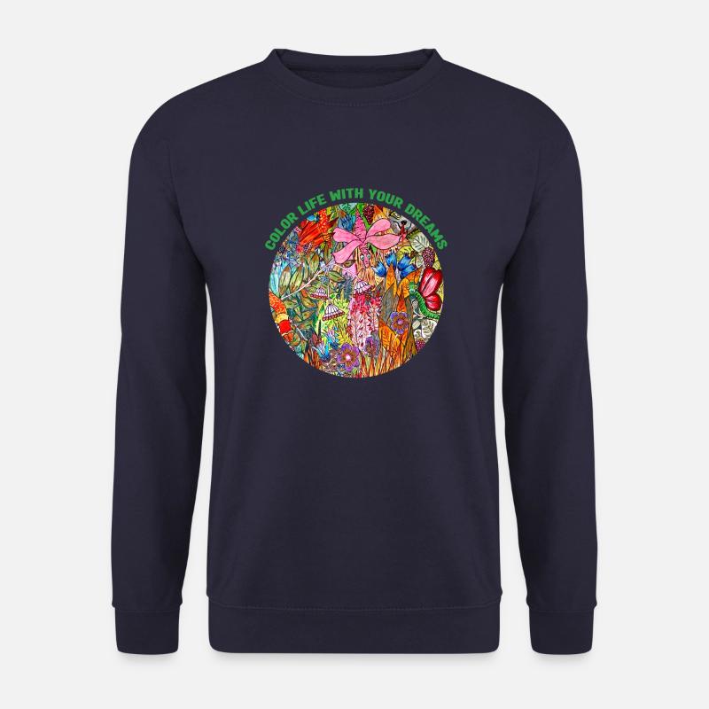 Farblebensdauer - Unisex Pullover - Navy