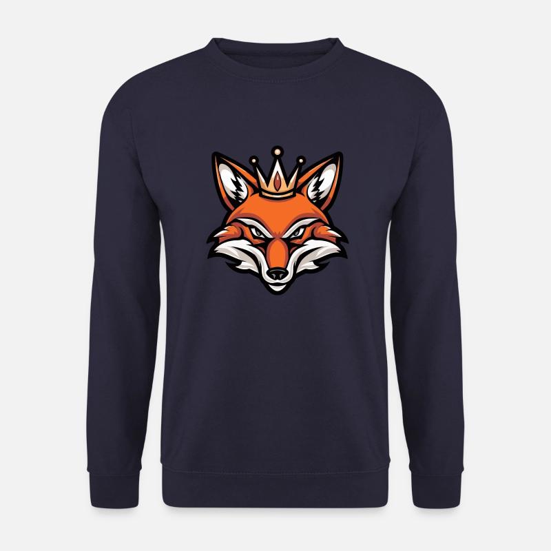 Fox Crown - Unisex Sweatshirt - navy