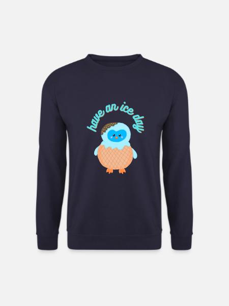 Have an ice day Penguin - Unisex Sweatshirt - navy