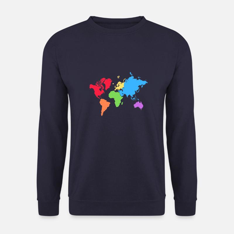 pride map - Unisex Sweatshirt - navy