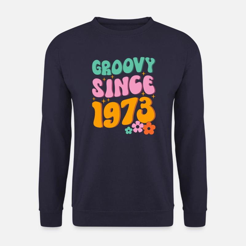 Groovy Hippie since 1973 - Unisex Sweatshirt - navy