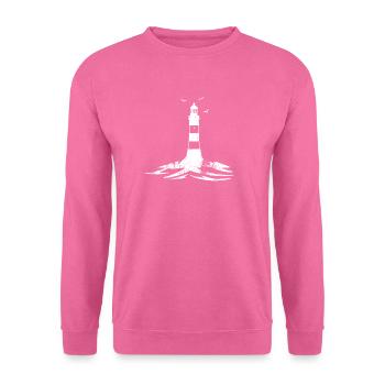 Phare (pour les couleurs sombres) - Sweat-shirt Unisexe - rose - Devant