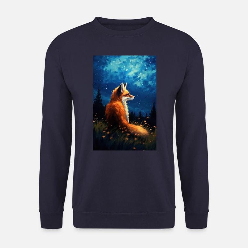 Fuchs - Unisex Pullover - Navy