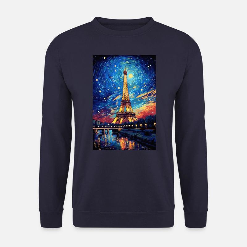 Eiffel tower - Unisex Sweatshirt - navy