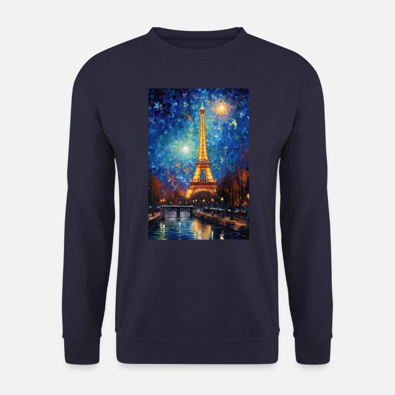 Eiffelturm - Unisex Pullover - Navy