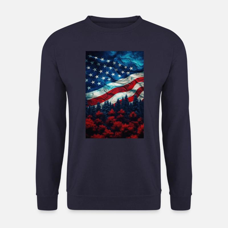 USA - Unisex Pullover - Navy