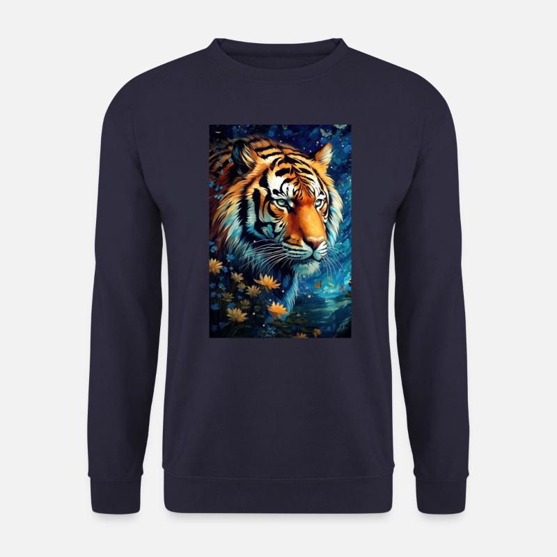 Tiger - Unisex Pullover - Navy