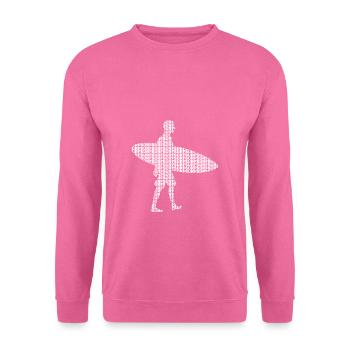 Surfer - Unisex Pullover - Pink - Vorne