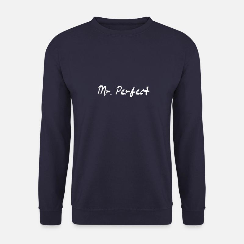 Mr. Perfect - Unisex Pullover - Navy