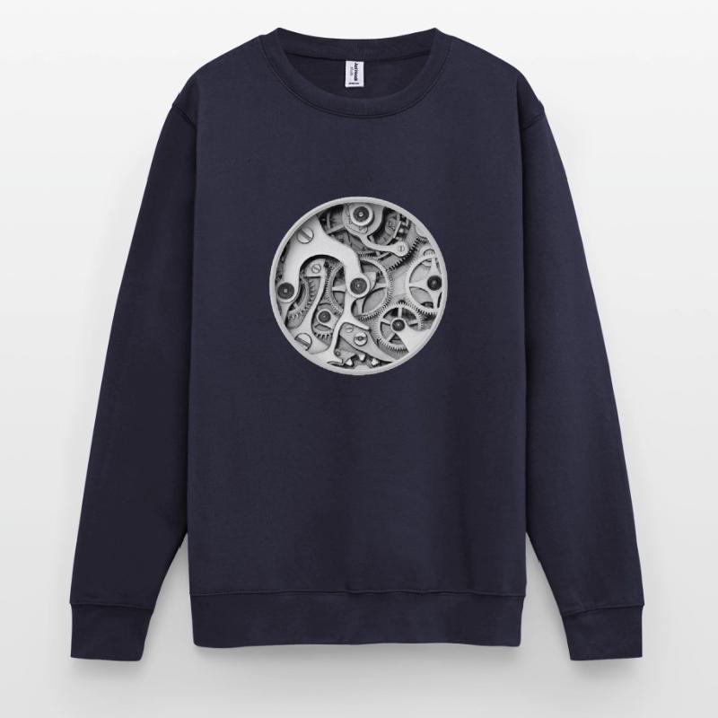 Clock - Clockwork Orange Clockwork Gear Clock Unisex Sweatshirt