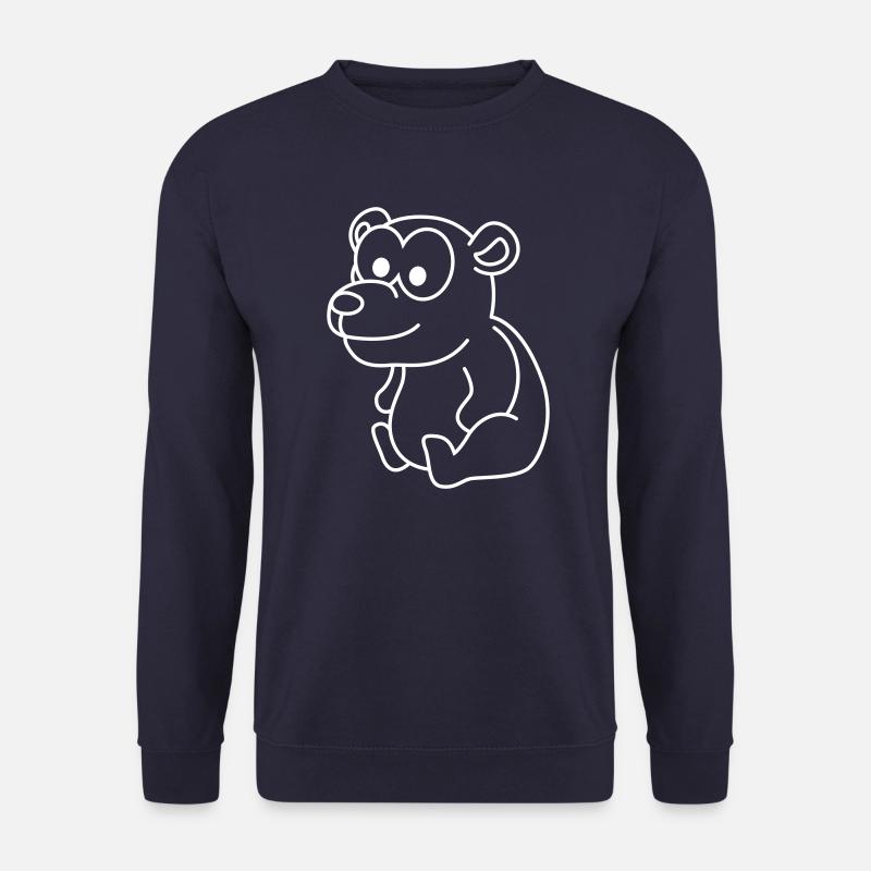Bär Comic - Unisex Pullover - Navy