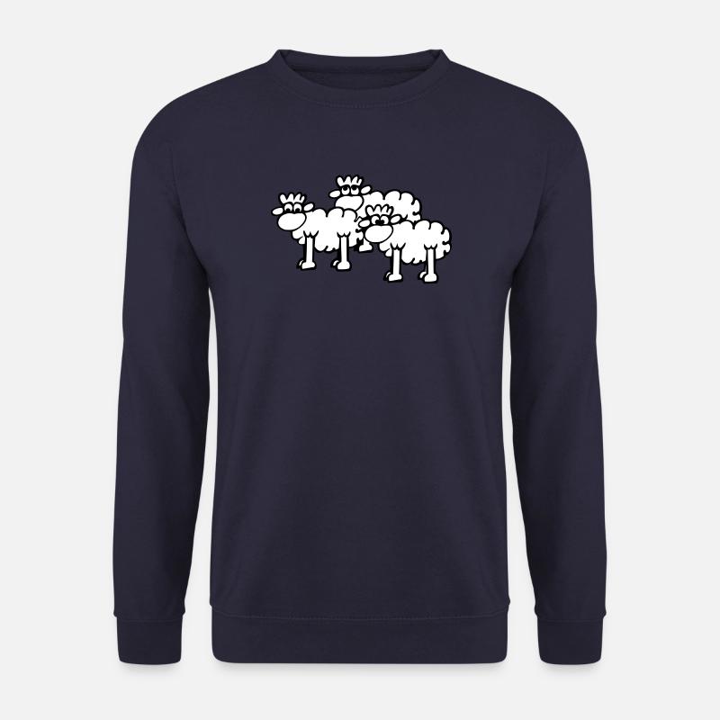 Schafe - Unisex Pullover - Navy