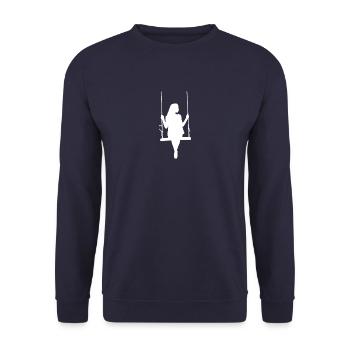 femme - Sweat-shirt Unisexe - marine - Devant - Alina (178cm) & Michal (187cm)