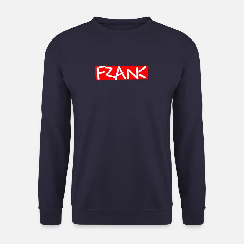 frank white - Unisex Pullover - Navy