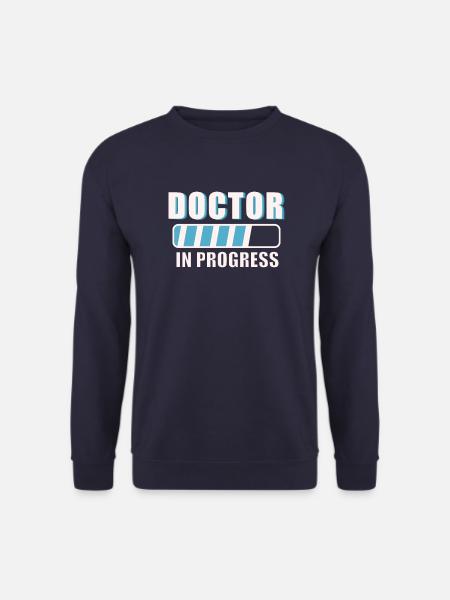 Doktor Abschluss Doktor Arbeit Doktoren - Unisex Pullover - Navy