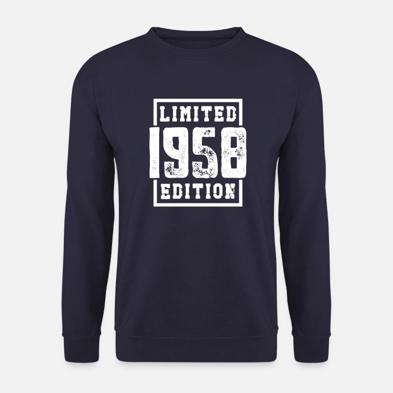 Legende 1958 geboren - Unisex Pullover - Navy