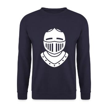 Ritter Helm - Unisex Pullover - Navy - Vorne - Alina (178cm) & Michal (187cm)