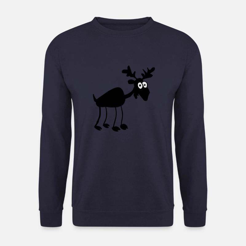 Elan lustig - Unisex Pullover - Navy