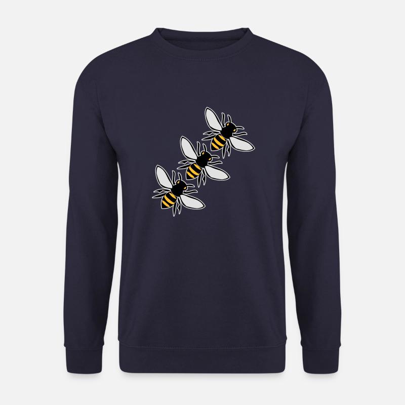 flying bees - Unisex Sweatshirt - navy