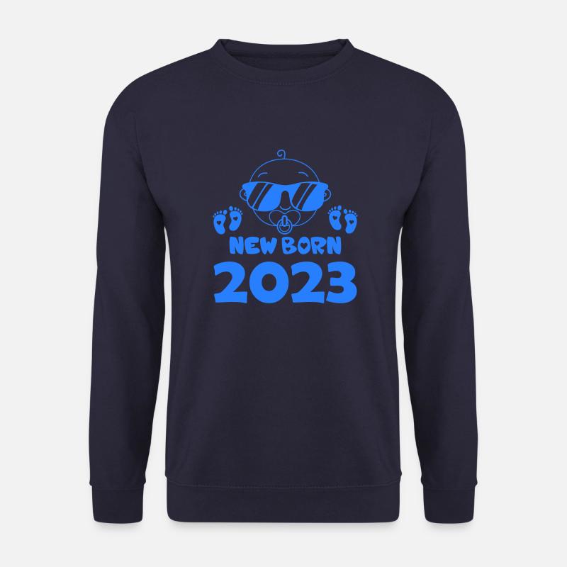 New Born 2023 - Unisex Pullover - Navy