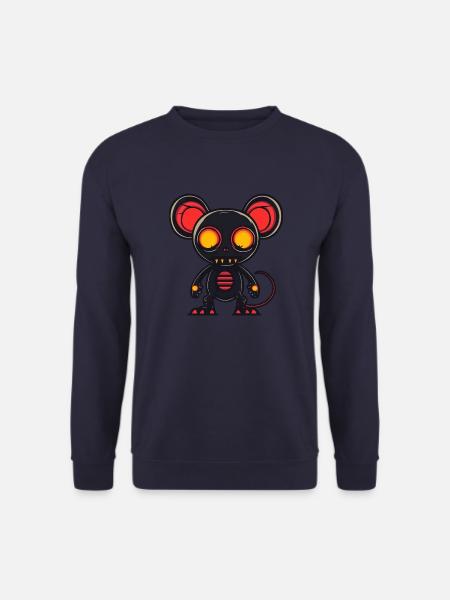 Mouse Halloween Animal - Unisex Sweatshirt - navy