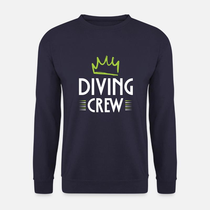 Diving Crew - Unisex Sweatshirt - navy