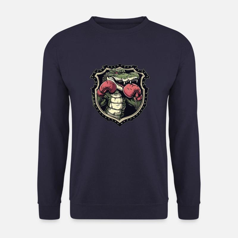 Alligator Boxer MMA - Unisex Sweatshirt - navy