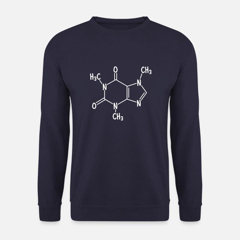Kaffee Formel - Koffein - Frühstück -Getränk-Tasse - Unisex Pullover - Navy