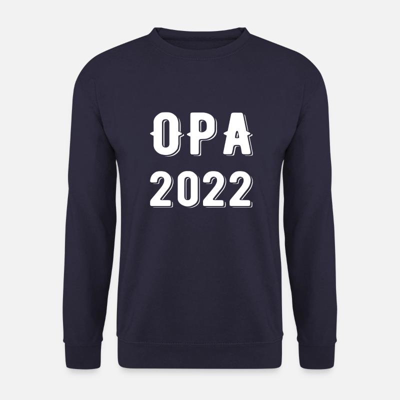 Opa 2022 - Werdende Opa - Unisex Pullover - Navy