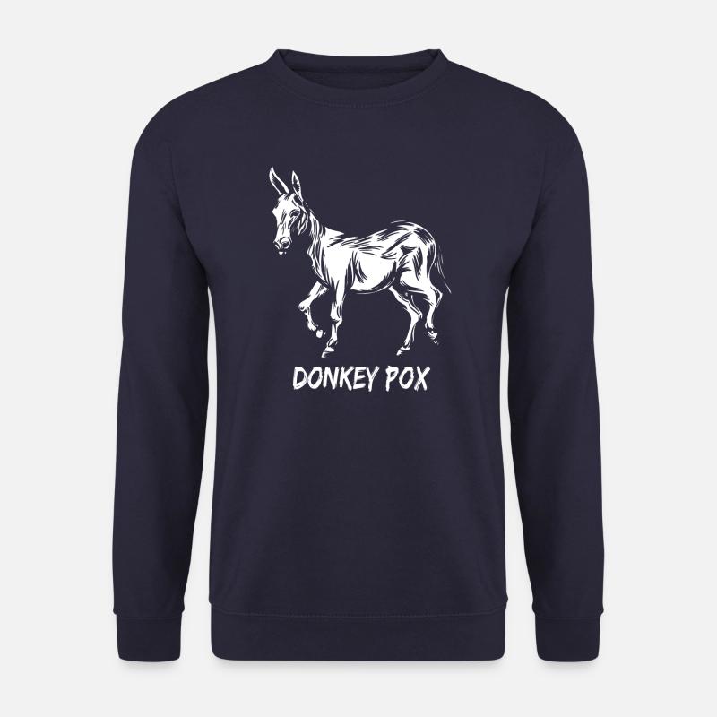 Donkey Pox - Unisex Sweatshirt - navy