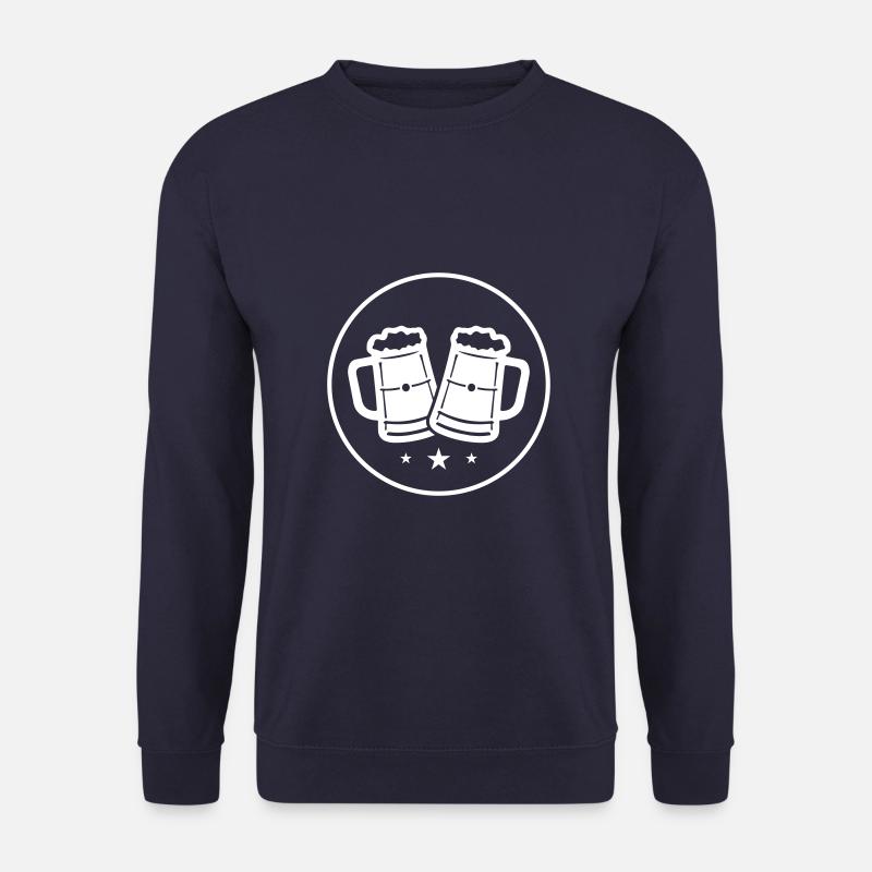 Bierkrug Bier Icon - Unisex Pullover - Navy
