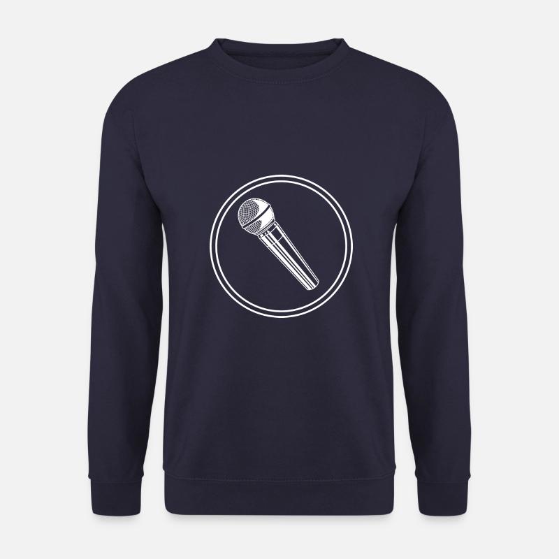 Mikrofon Symbol - Unisex Pullover - Navy