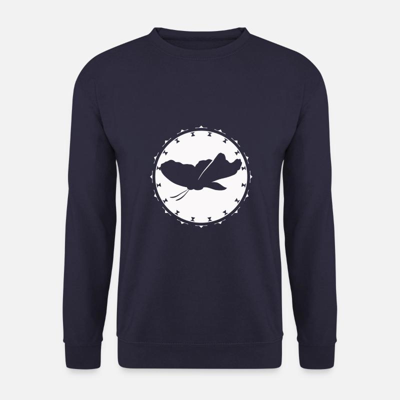 Schmetterling - Naturschutz - Umwelt - Insekt - Unisex Pullover - Navy