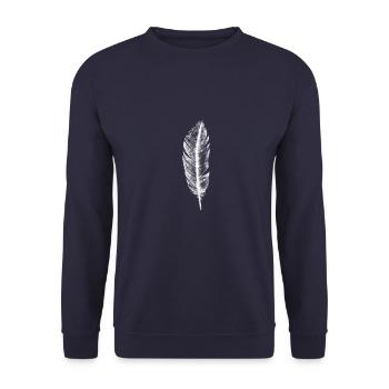 ressort - Sweat-shirt Unisexe - marine - Devant - Alina (178cm) & Michal (187cm)